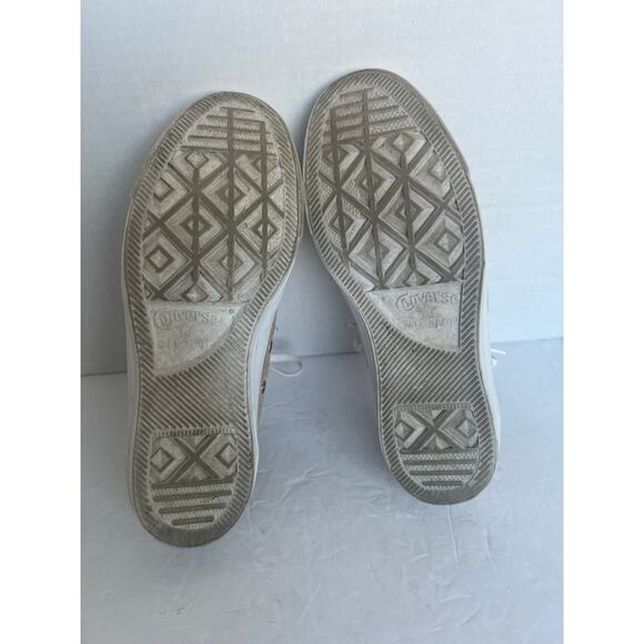 Converse Chuck Taylor All Star Ox Low Top Lace Up Dusk Pink/White Sneaker Shoe 7 - Picture 10 of 10